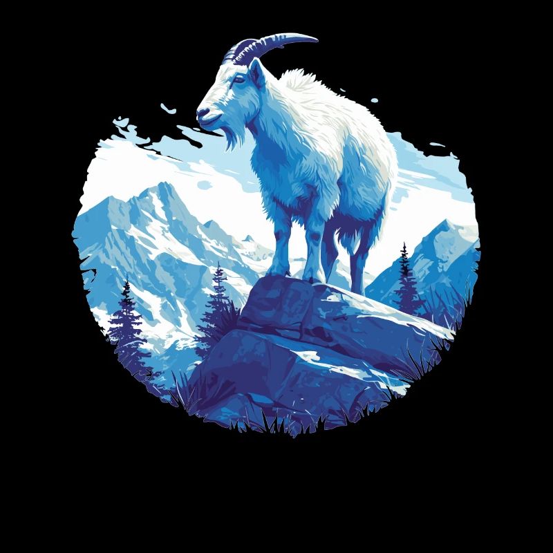 Alpine Goat Mountain Goats Mountain Goat