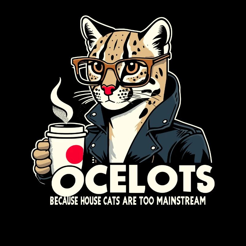 Ocelot Wild Cat Exotic Pets Jungle Big Cat