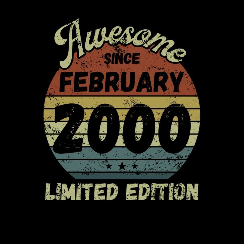 Awesome since February 2000 - Geburtstag