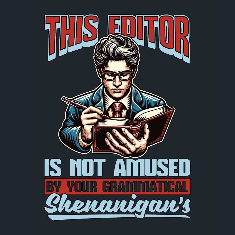 This Editor Is Not Amused By Publisher Book Editor