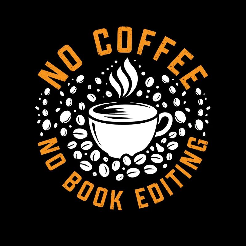 Éditeur de livres Pas de café Pas de rat de bibliothèque Amateur de café