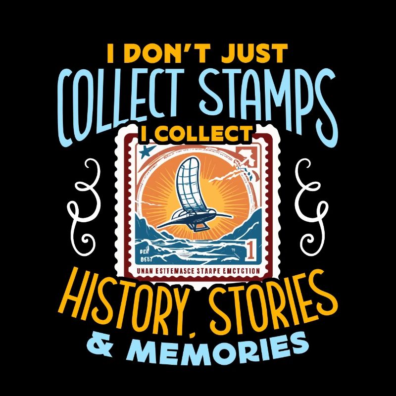 Stamp Collector I Don't Just Collect Postage Stamp