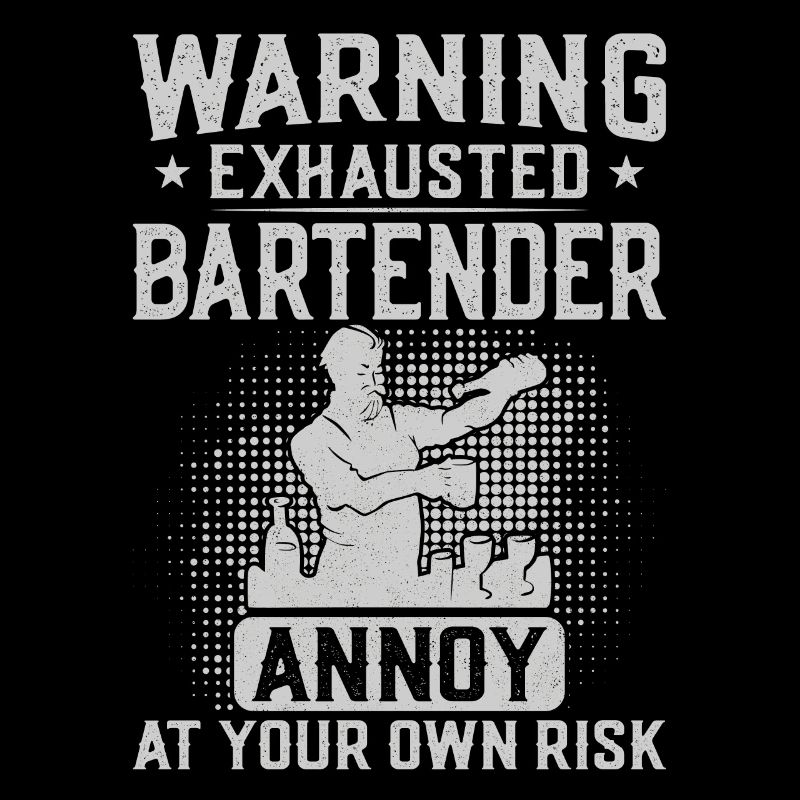 Avertissement du mixologue barman