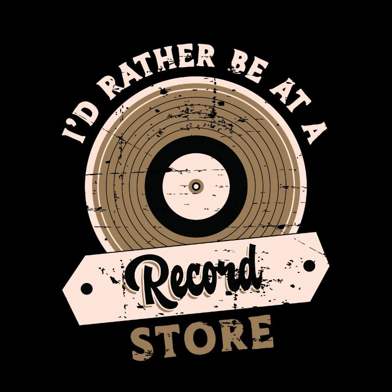 Vinyl Records I'd Rather Be At A Vinyl Player