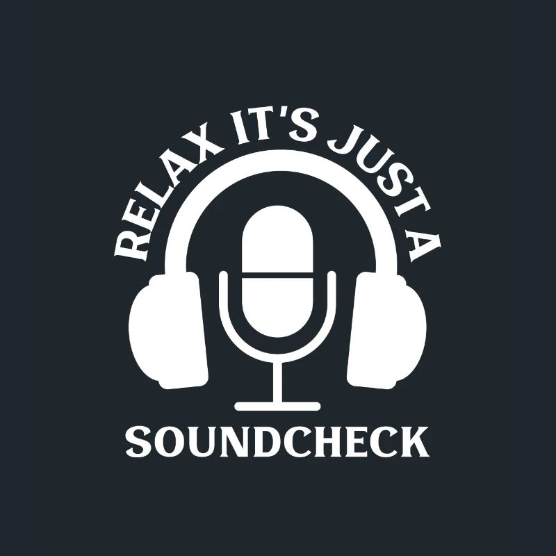 Nur ein Soundcheck - Tontechniker