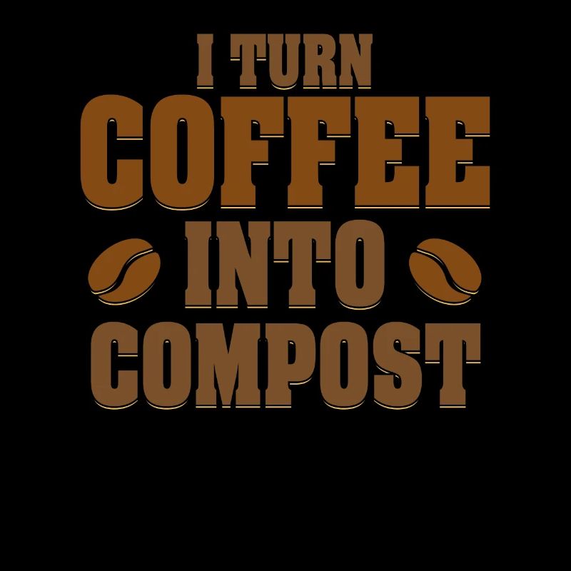 Ich verwandle Kaffee in Kompost Blue Planet