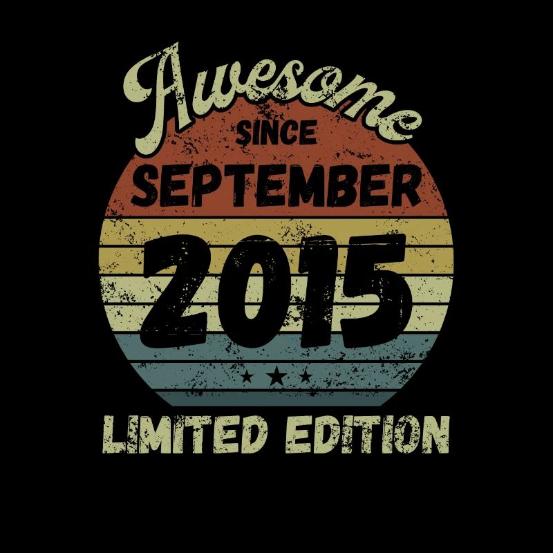 Awesome since September 2015 - Geburtstag