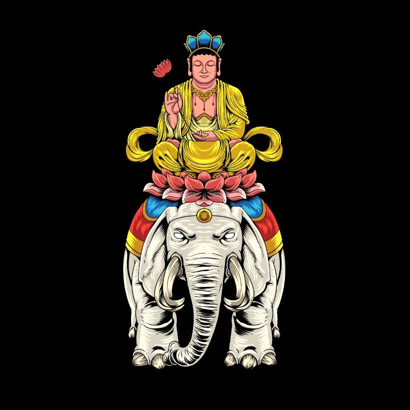 Buddhismus Gott Bodhisattva Samantabhadra