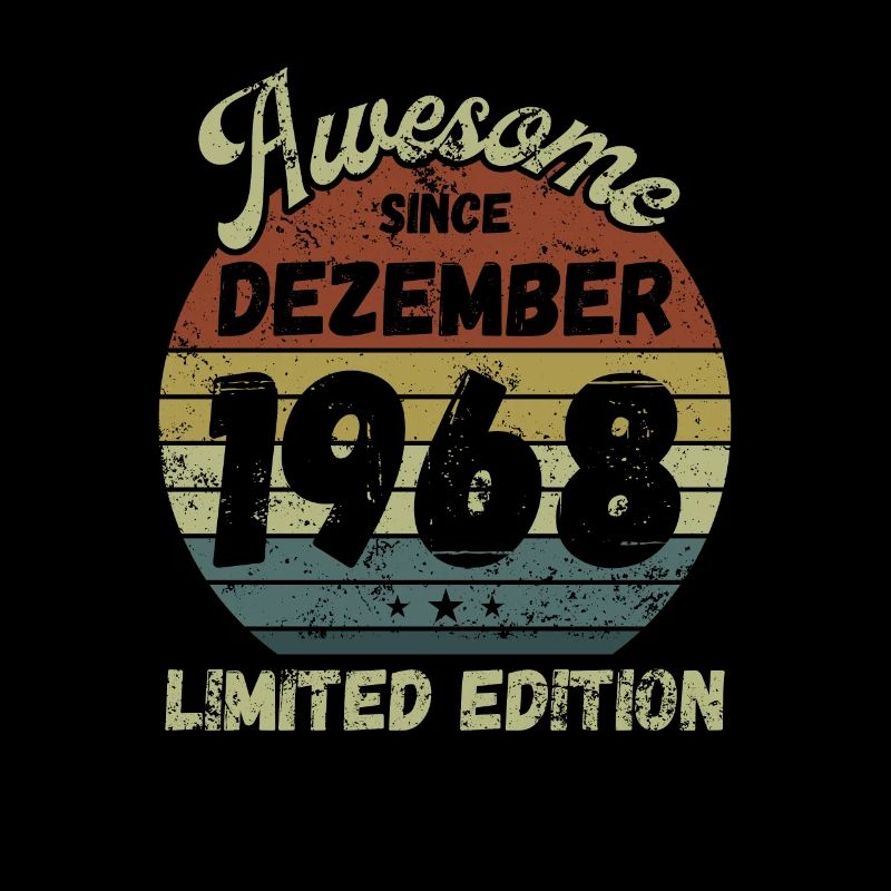 Awesome since December 1968 - Birthday