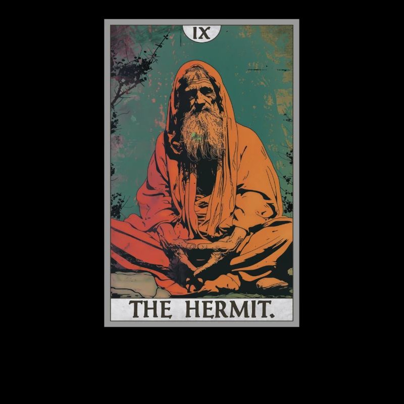 Tarotkarten Tarotkarte The Hermit Der Eremit