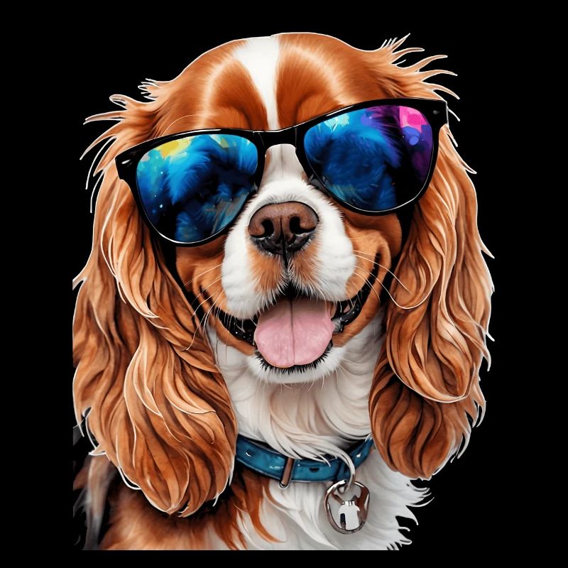 Cavalier King Charles Spaniel Lunettes de Soleil Chien
