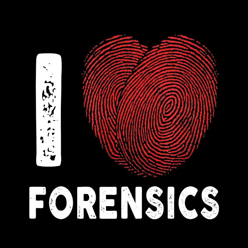 I Love Forensics Science Scientist Investigator