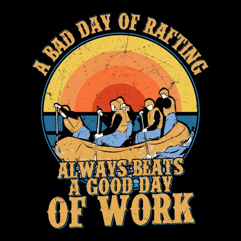 Une mauvaise journée de rafting Paddle Eau vive