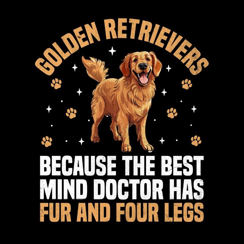 Golden Retrievers Parce que le Mind Doctor a de la fourrure