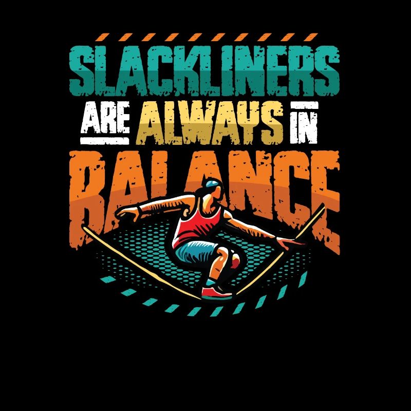 Les slackliners sont toujours en équilibre