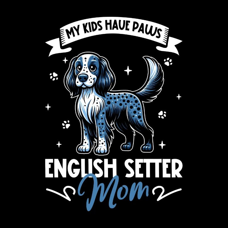 Maman Setter Anglaise