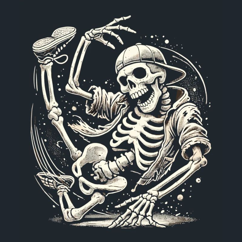 Skeleton Breakdance Master