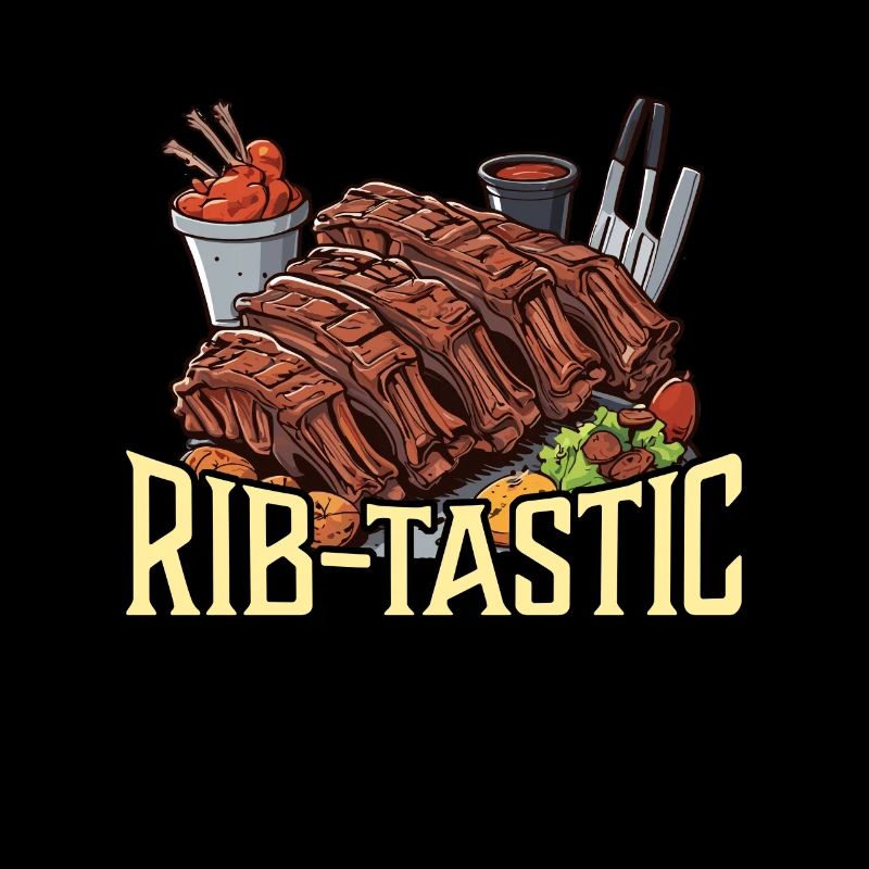 Ribs Barbecue Rib-tastic Grilled Meat BBQ Lover
