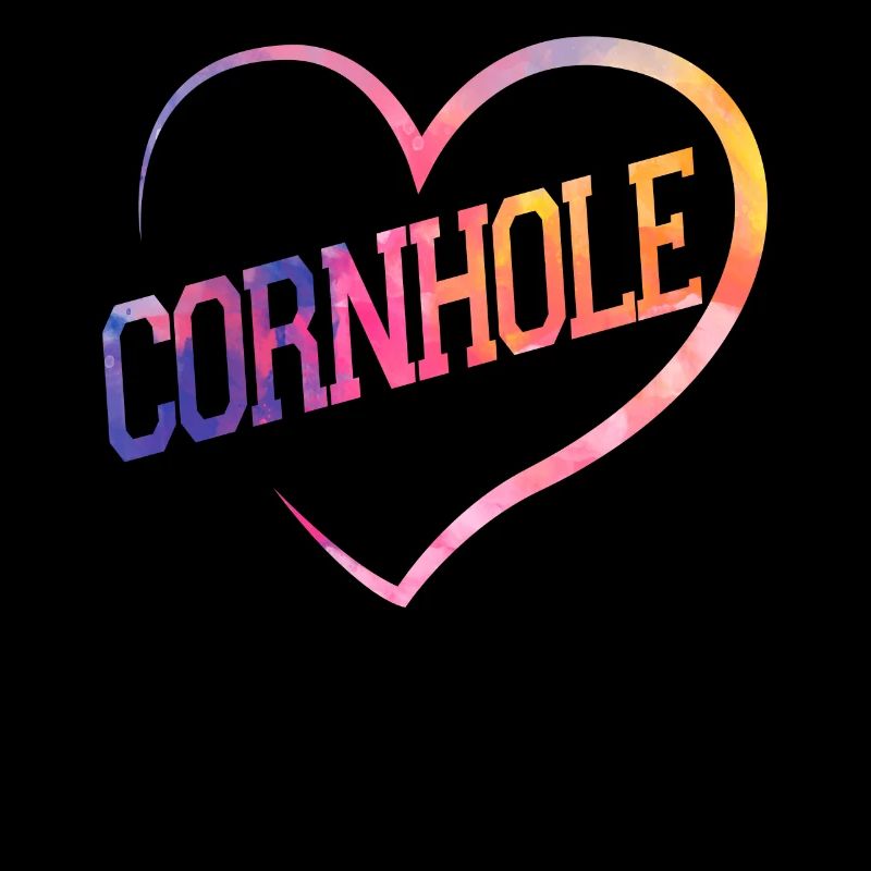 Joueur de sac de haricots de l’équipe Cornhole