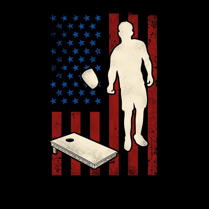 Cornhole Team Bean Bag Player