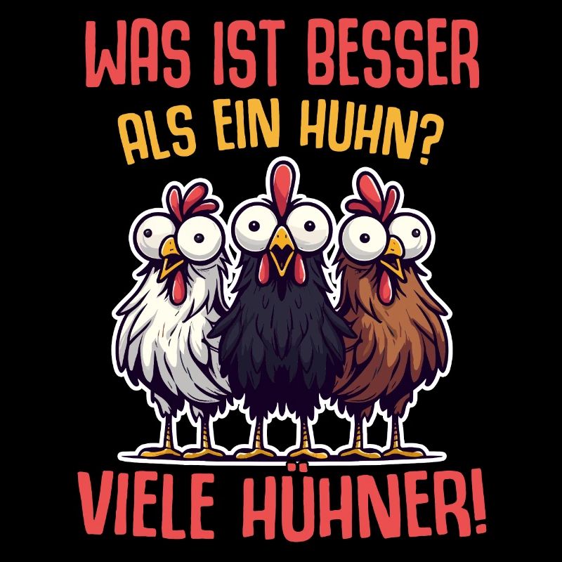 Huhn Hühner Mutter Oma Geschenk Sprüche