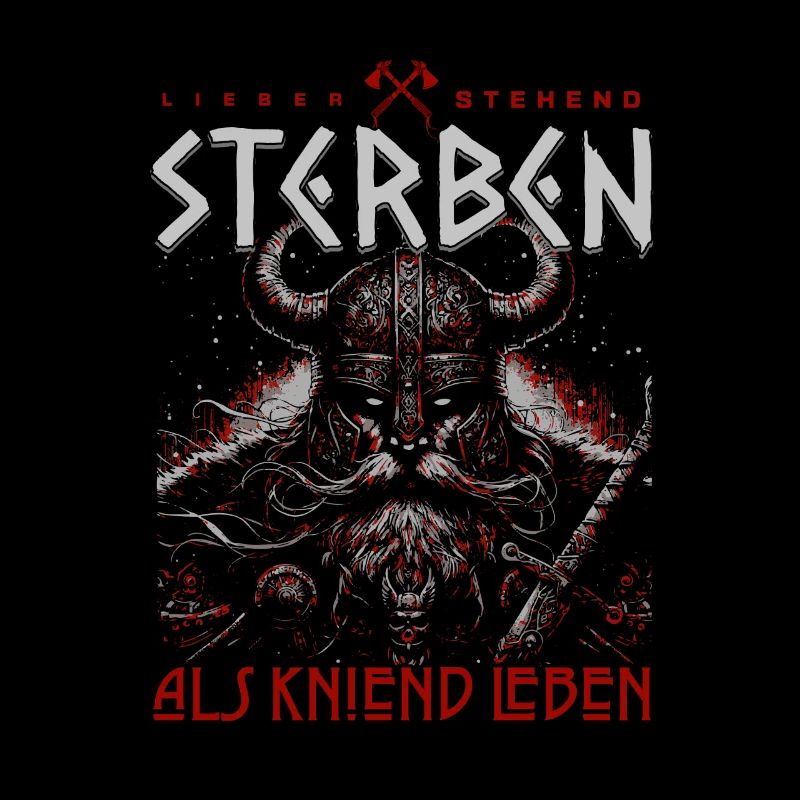 Viking Berserker: Better to Die Standing Warrior