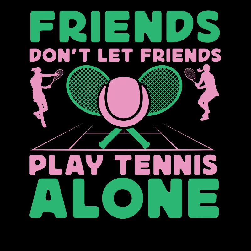 Funny Tennis Player Racket Just A