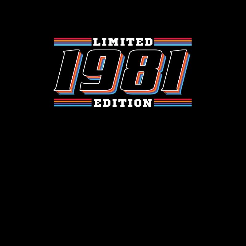 1981 Anniversaire Edition Limitée 80s