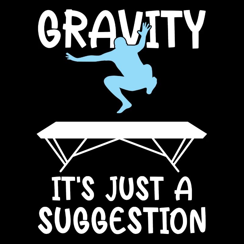 Funny Trampoline for Men Trampolinist