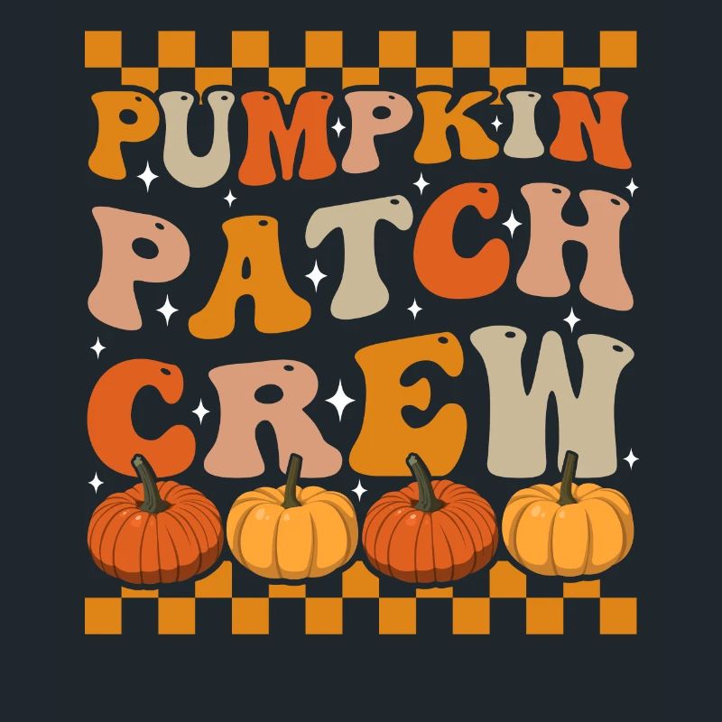Groovy Pumpkin Patch Crew Fall Pumpkins