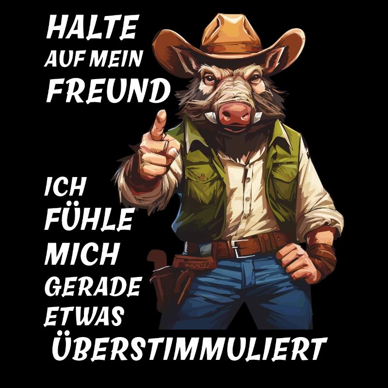 HALTE AUF MEIN FREUND ÜBERSTIMMULIERT