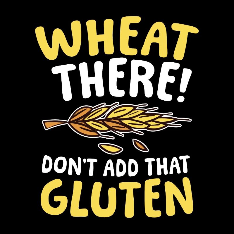 Wheat there! Don't add that gluten
