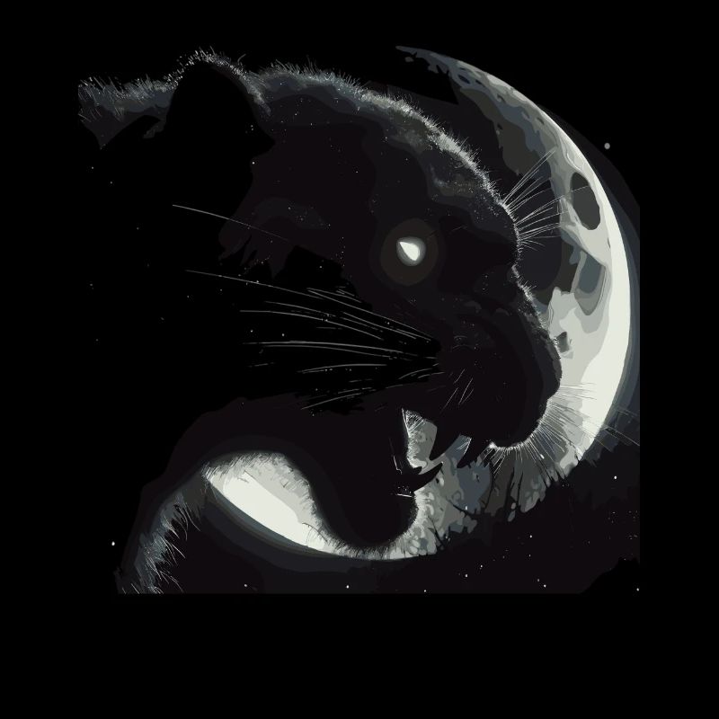 head in the moonlight