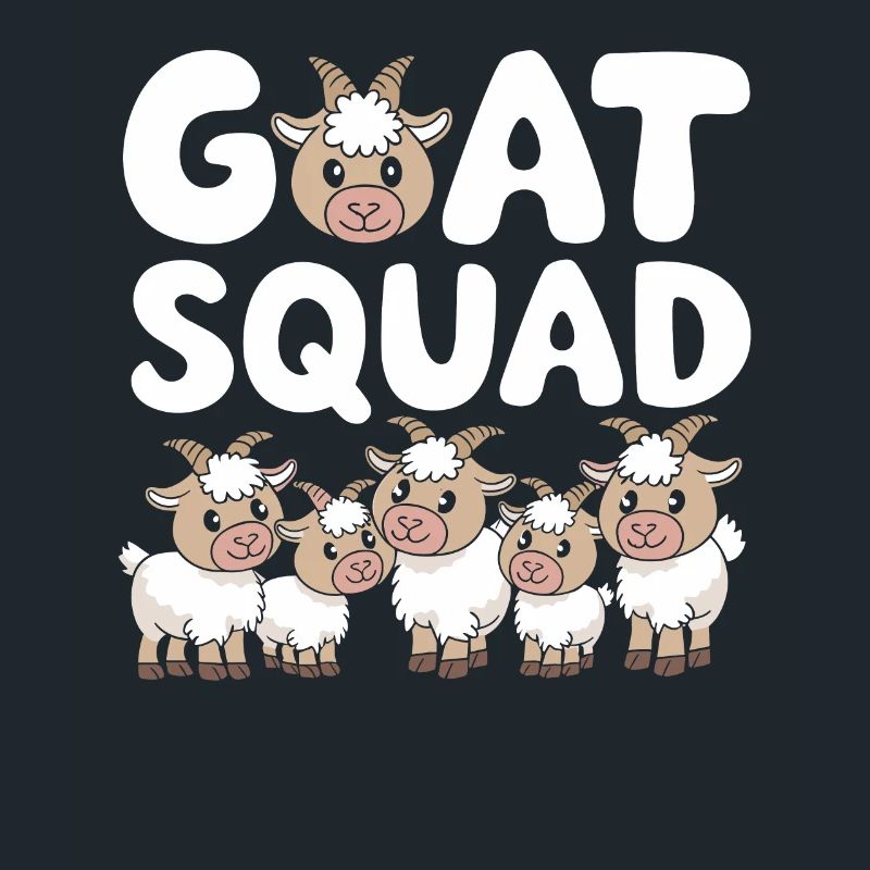 Groupes de chèvres Conception Goat Squad