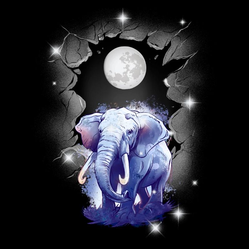 Elephant Elephant Full Moon Moon Kids Child