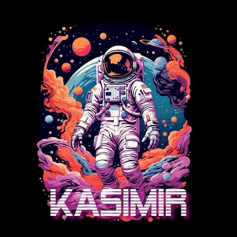 KASIMIR - Beau nom de garçon avec astronaute cool