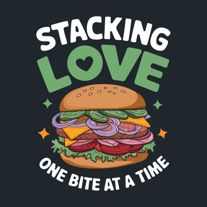 Sandwich Spruch - Stacking Love One Bite At A Time