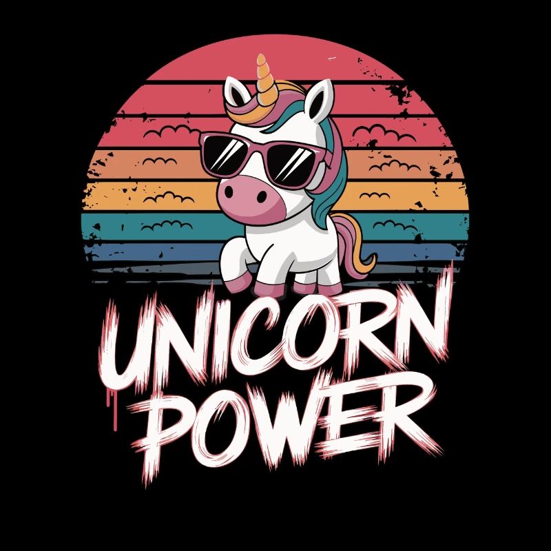 Unicorn Power - Conception magique de licorne