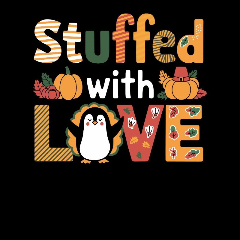 Pinguin Erntedankfest Stuffed With Love