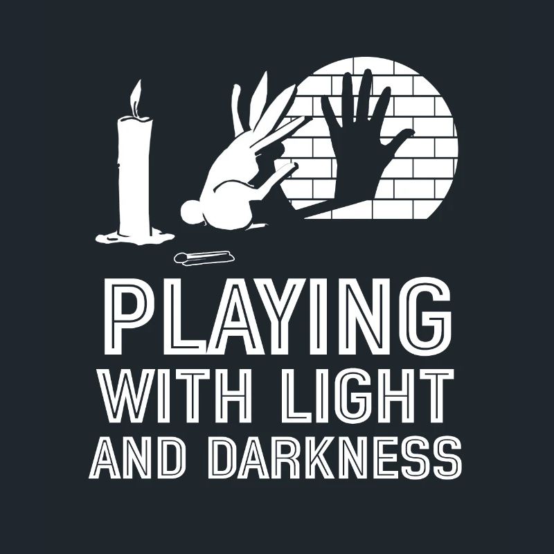 Playing With Light And Darkness Shadow
