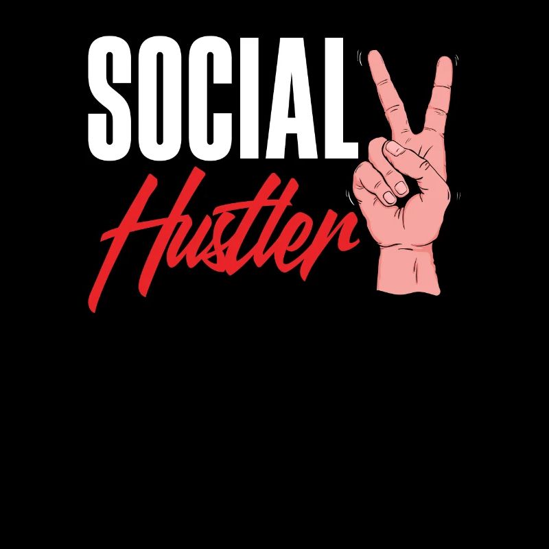 Social Hustler Peace Sign Style