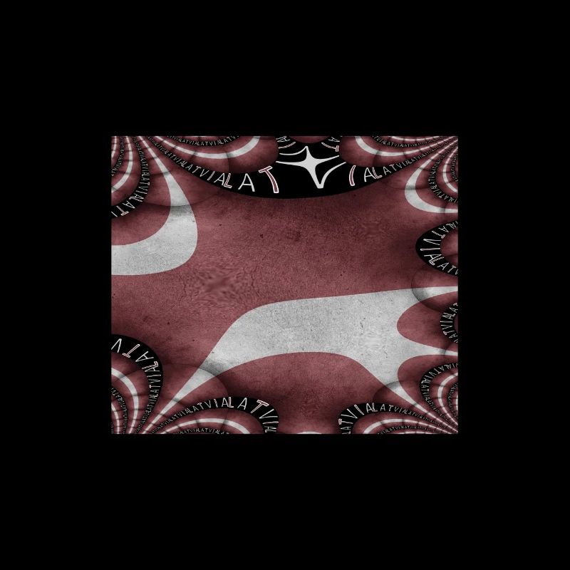 Lettland Flagge Riga