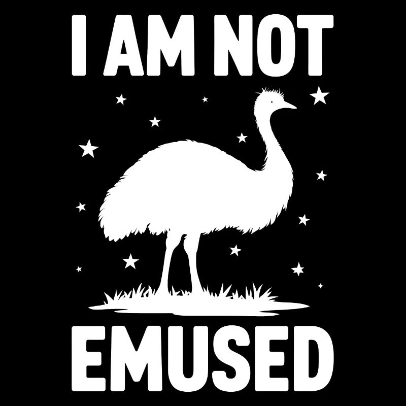 Emu Dire Australie Emus Drôle Cadeau D’émeu