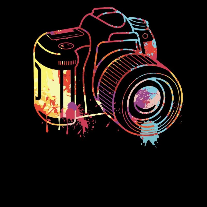 Kamera, Farbe, Spritzer, Bildfotografie,