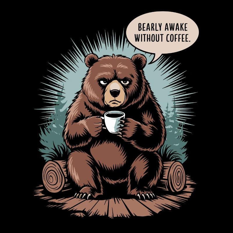 Bear coffee for morning grouches