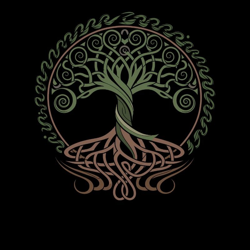 Neo Celtic Lebensbaum Symbolik