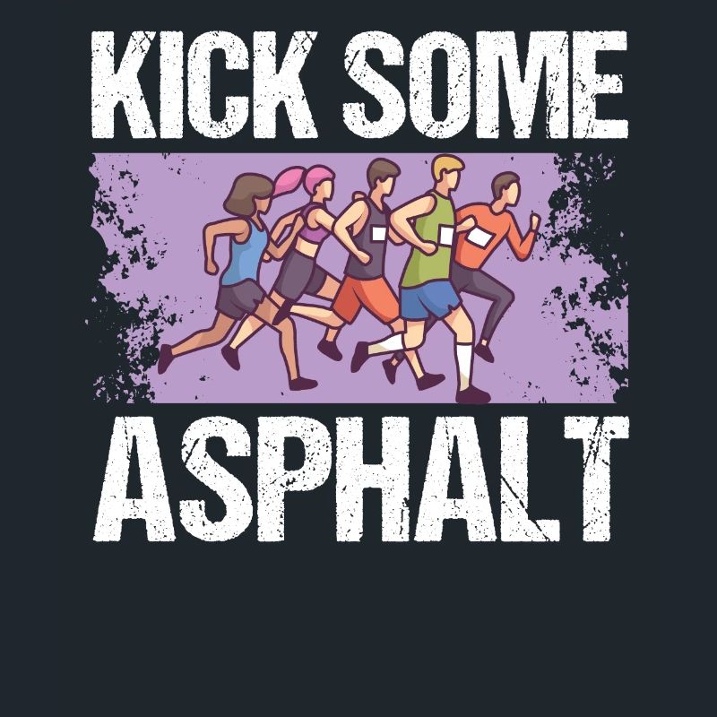 Jogging Kick Some Asphalt Running