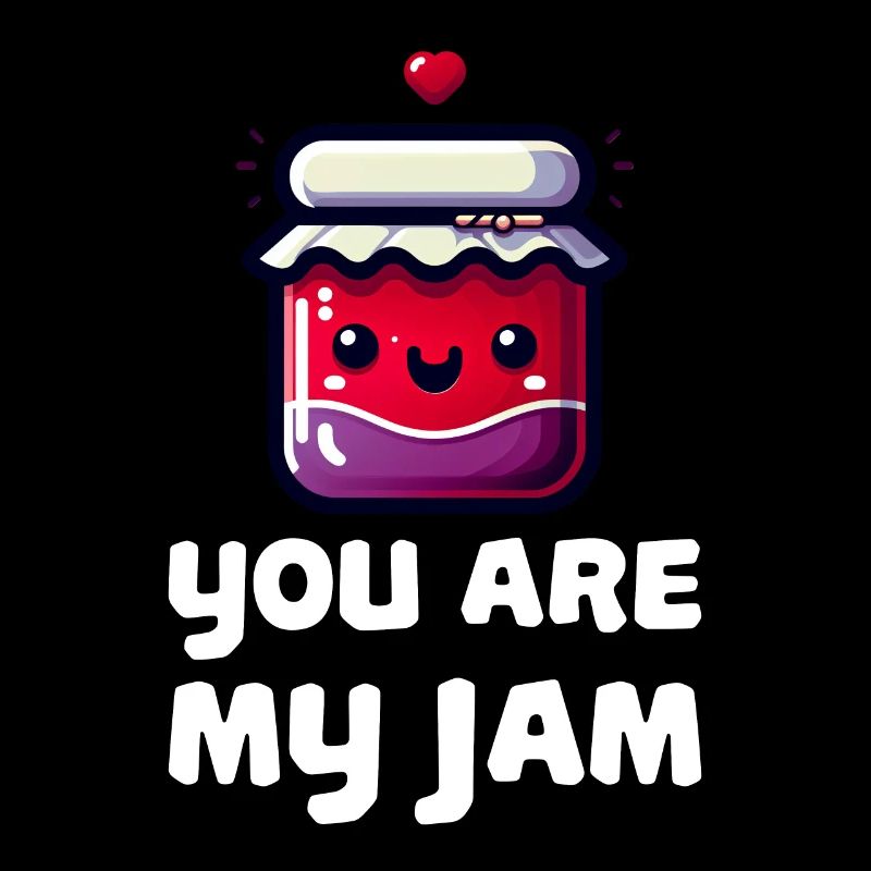 Mignon « You Are My Jam » Jeu de mots