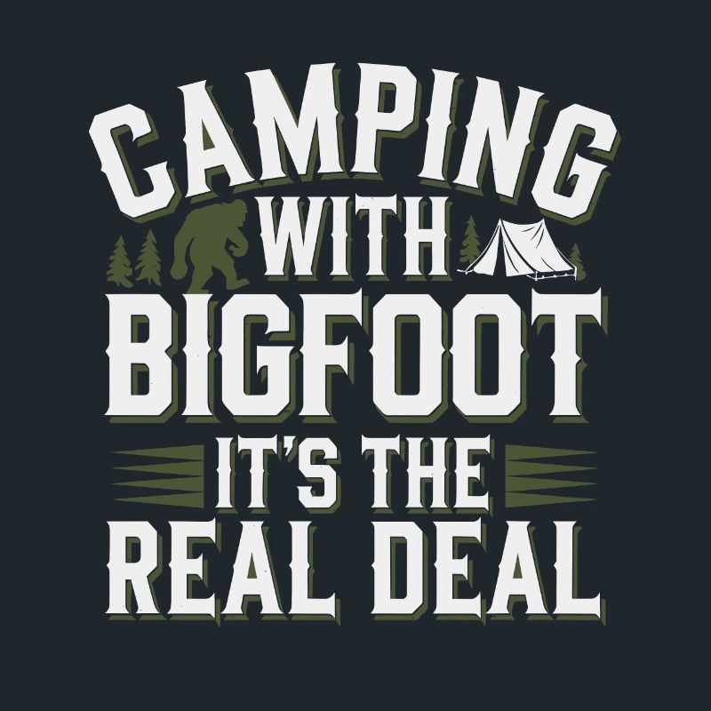 Bigfoot croyant Sasquatch Cryptide Créature de la forêt