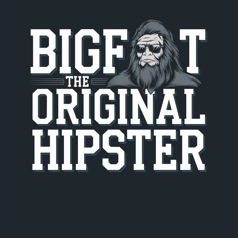 Bigfoot croyant Sasquatch Cryptide Créature de la forêt